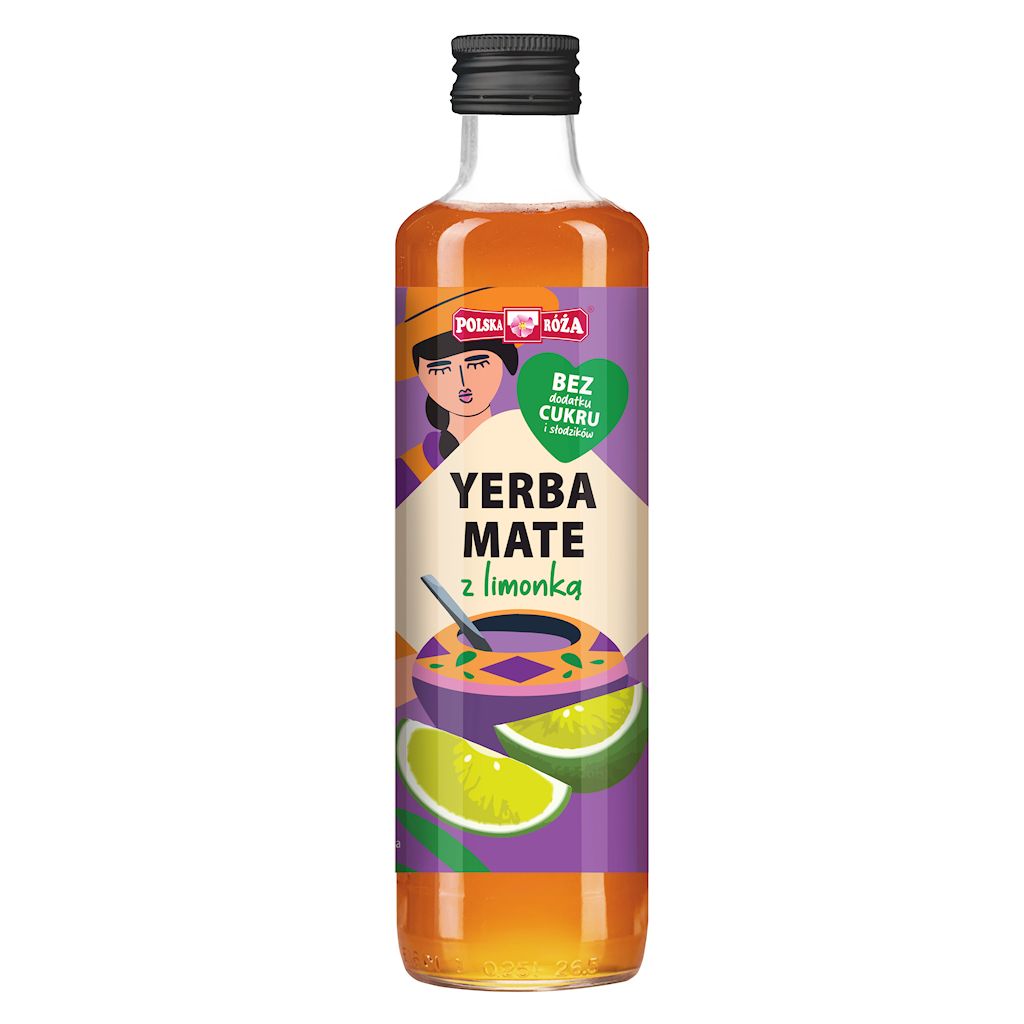 HERBATA YERBA MATE Z LIMONKĄ 250 ml - POLSKA RÓŻA