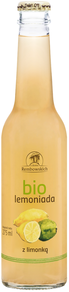 LEMONIADA Z LIMONKĄ BIO 275 ml - REMBOWSCY