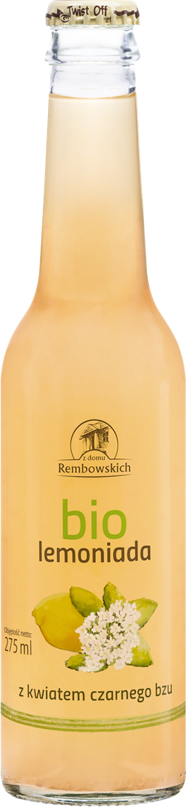 LEMONIADA Z KWIATEM CZARNEGO BZU BIO 275 ml - REMBOWSCY