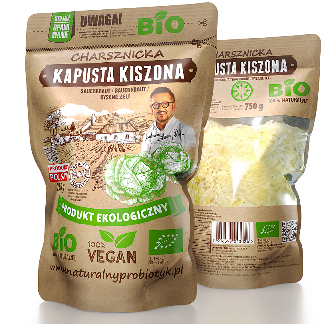 KAPUSTA KISZONA BIO 750 g - CHARSZNICKIE POLA NATURY