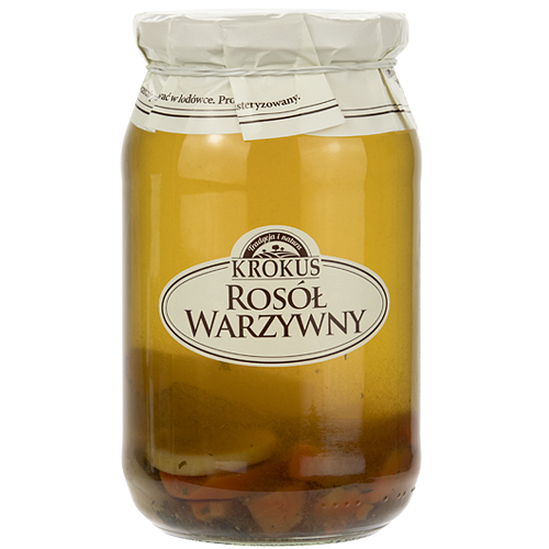 BULION WARZYWNY W PŁYNIE BEZ DODATKU CUKRÓW BEZGLUTENOWY 810 ml - KROKUS