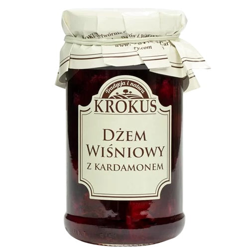 DŻEM WIŚNIOWY Z KARDAMONEM O OBNIŻONEJ ZAWARTOŚCI CUKRU...