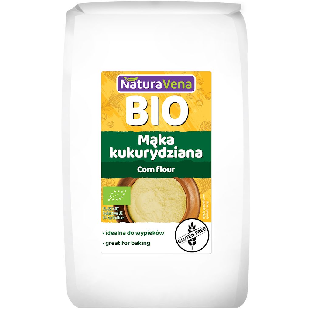 MĄKA KUKURYDZIANA BIO 400 g - NATURAVENA