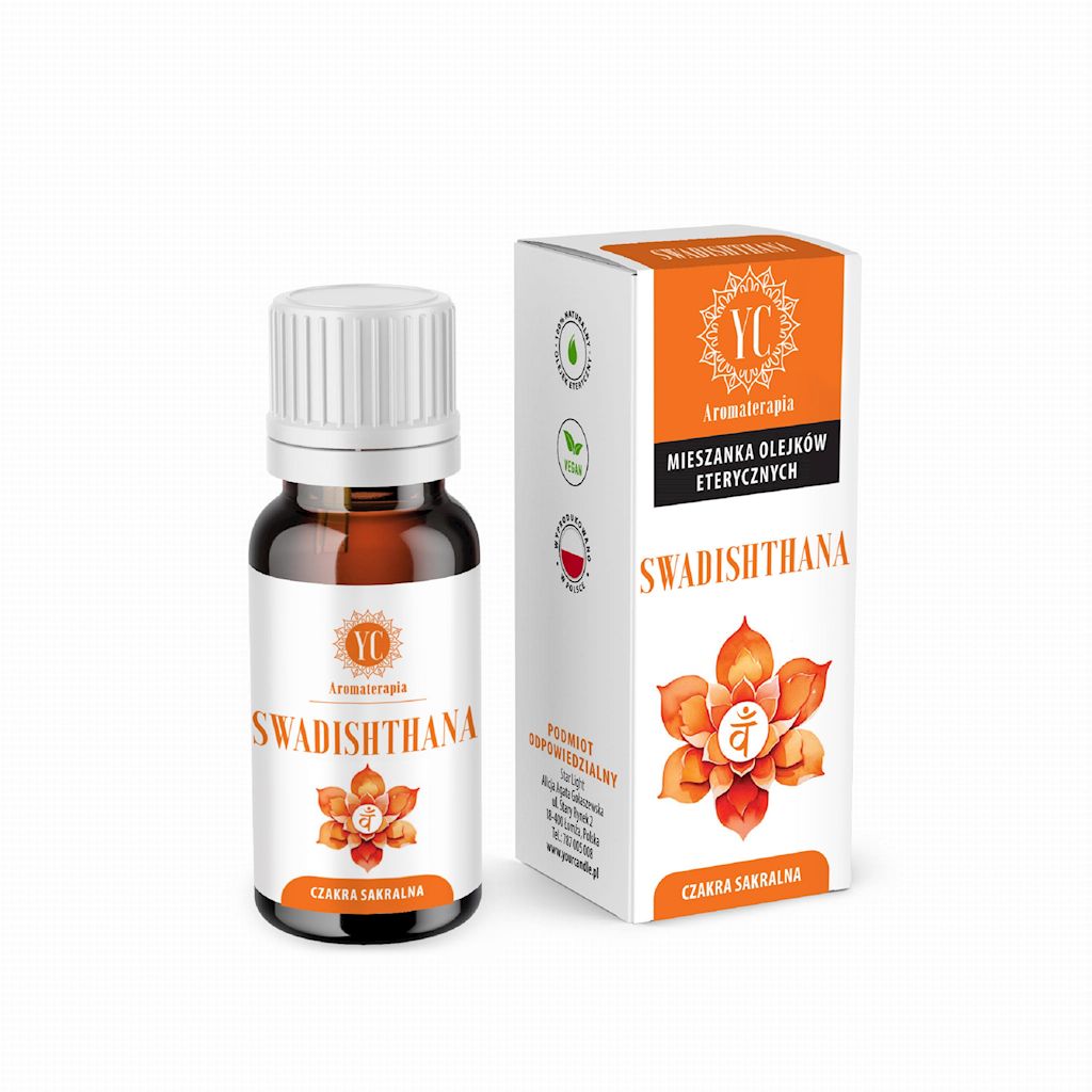 OLEJEK ETERYCZNY MIX CZAKRA SAKRALNA SWADHISTHANA 10 ml - YOUR CANDLE