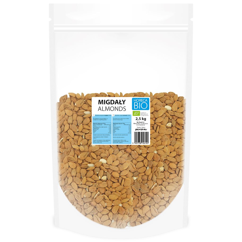 MIGDAŁY BIO 2,5 kg - HORECA (BIO PLANET)