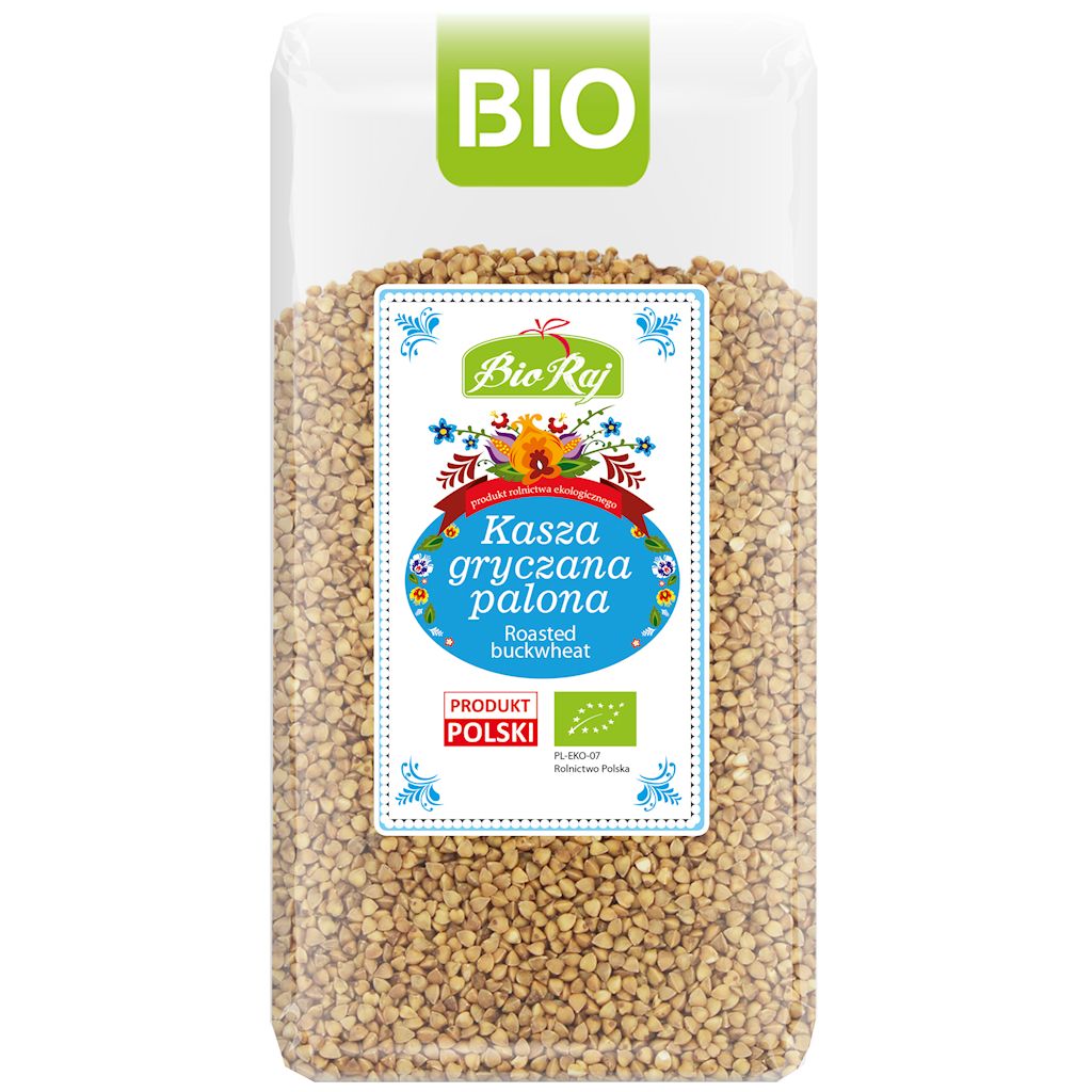 KASZA GRYCZANA PALONA BIO (POLSKA) 500 g - BIO RAJ