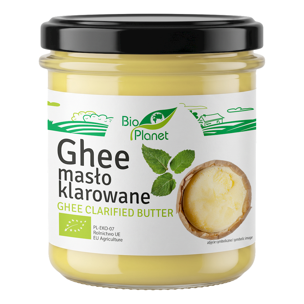MASŁO KLAROWANE GHEE BIO 250 g (263 ml) - BIO PLANET