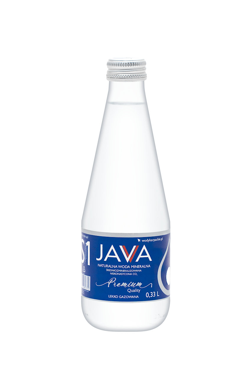 NATURALNA WODA MINERALNA ŚREDNIOZMINERALIZOWANA LEKKO GAZOWANA 330 ml...