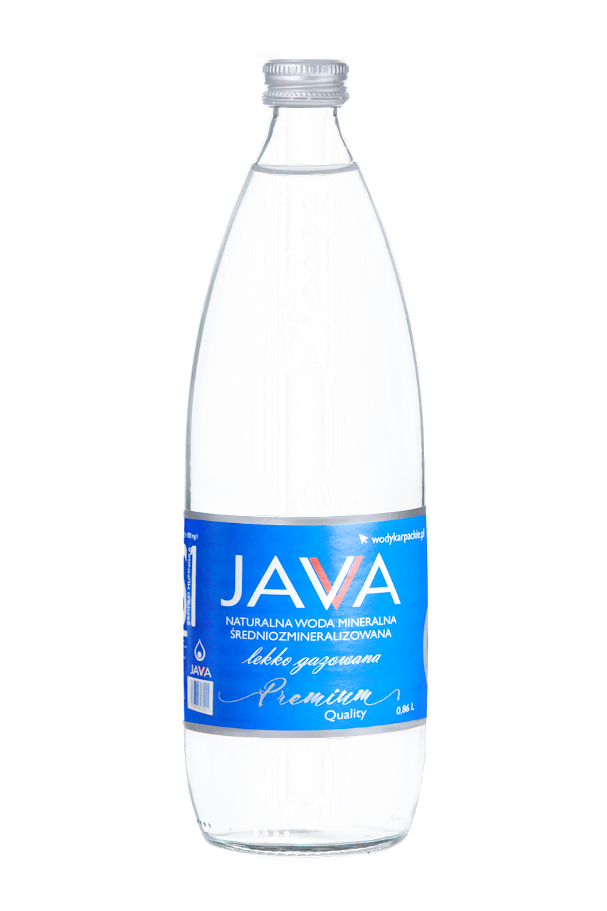NATURALNA WODA MINERALNA ŚREDNIOZMINERALIZOWANA LEKKO GAZOWANA 860 ml...