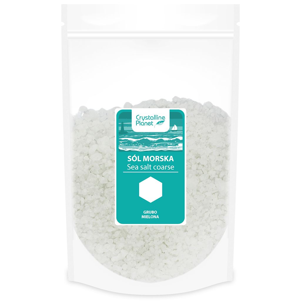 SÓL MORSKA GRUBO MIELONA 1 kg - CRYSTALLINE PLANET