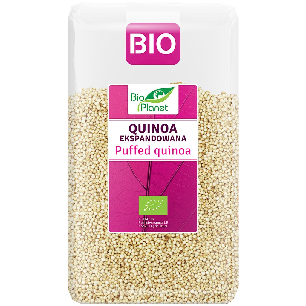 QUINOA EKSPANDOWANA BIO 150 g - BIO PLANET