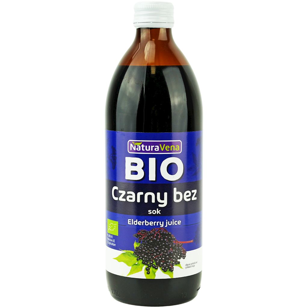 SOK Z CZARNEGO BZU BIO 500 ml - NATURAVENA