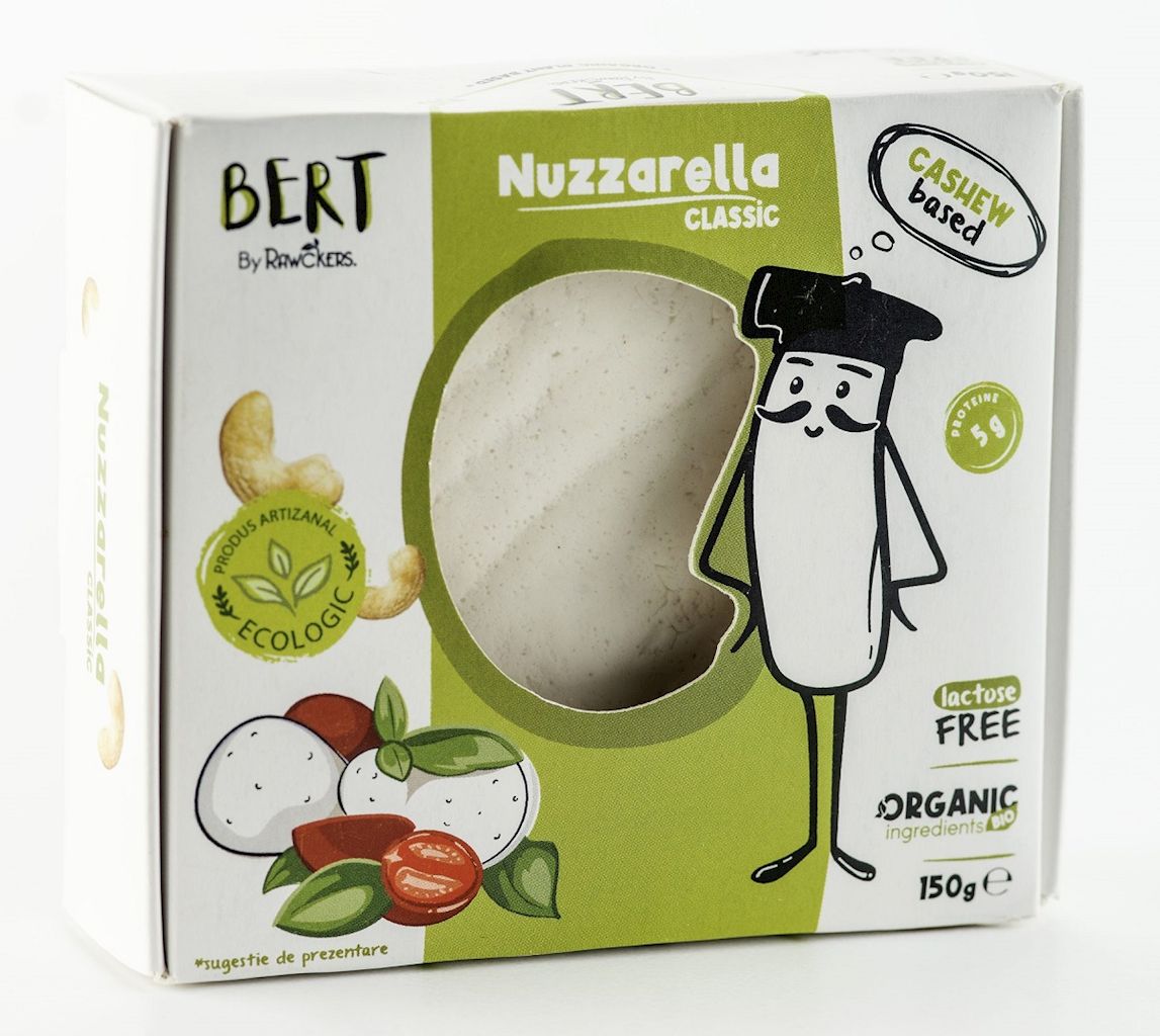 WEGAŃSKA ALTERNATYWA SERA TYPU MOZZARELLA Z ORZECHÓW NERKOWCA BIO 150 g