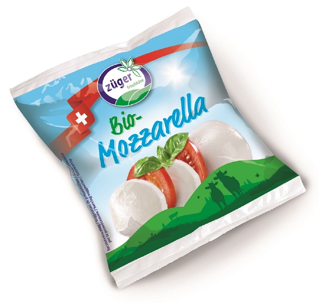 MOZZARELLA KULKA BIO 235 g (100 g) - ZUGER
