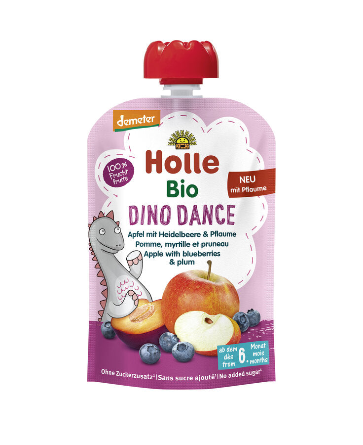 MUS TAŃCZĄCY DINOZAUR (JABŁKO - BORÓWKA - ŚLIWKA) BEZ DODATKU...