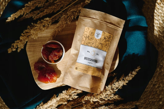 BRZOSKWINIE SUSZONE BRZOSKWINIA SUSZONA 500g DUŻA PACZKA