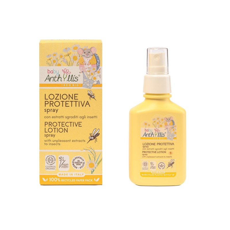 SPRAY OCHRONNY NA KOMARY I INNE OWADY DLA DZIECI ECO 100 ml - BABY...