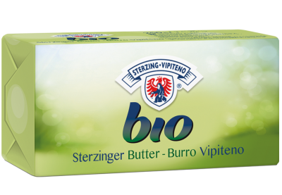 MASŁO KOSTKA (82 % TŁUSZCZU) BIO 250 g - STERZING-VIPITENO