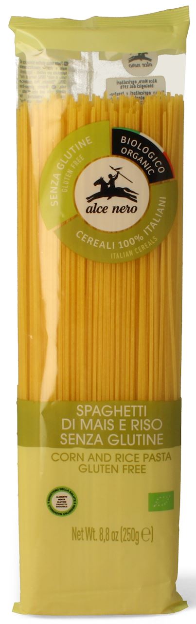 MAKARON (KUKURYDZIANO - RYŻOWY) SPAGHETTI BEZGLUTENOWY BIO 250 g...