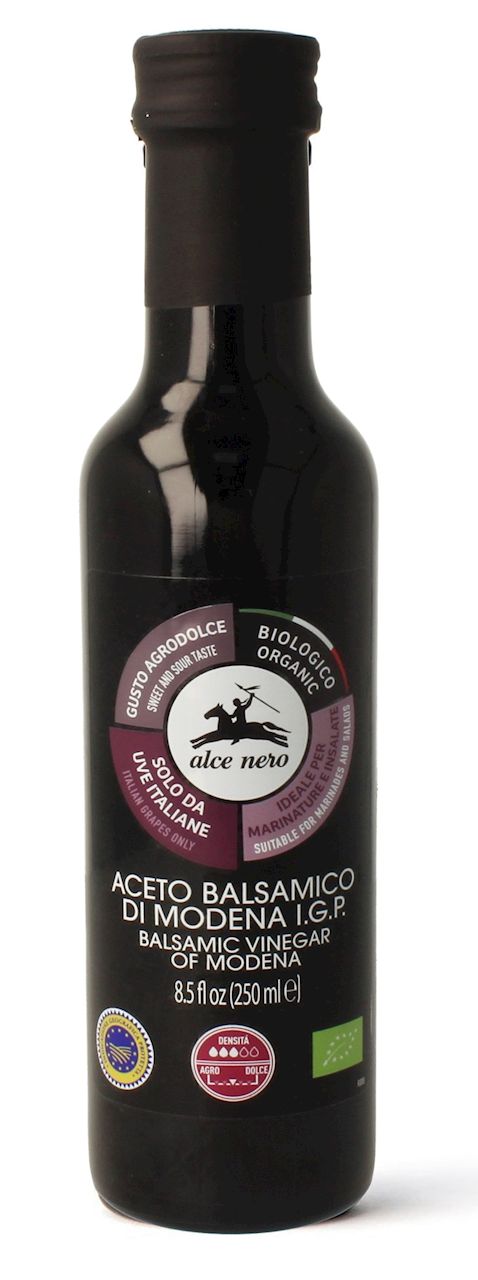 OCET BALSAMICZNY Z MODENY FILTROWANY BIO 250 ml - ALCE NERO