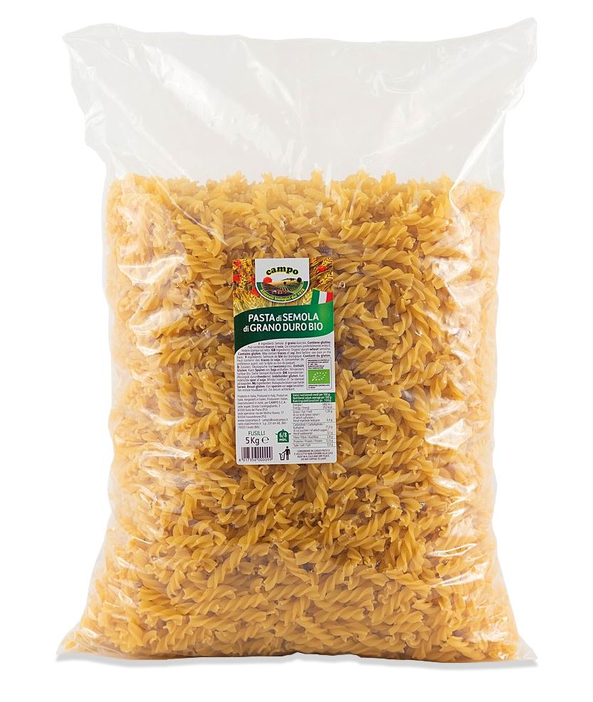 MAKARON (SEMOLINOWY) ŚWIDERKI BIO 5 kg - HORECA