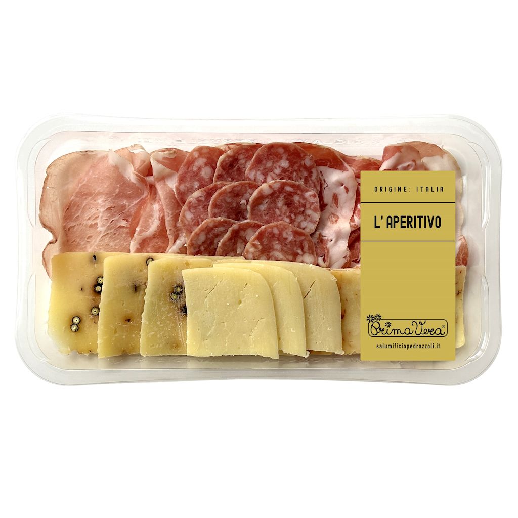 ZESTAW WĘDLIN I SERÓW WŁOSKICH BEZGLUTENOWY BIO - L'APERITIVO 120 g