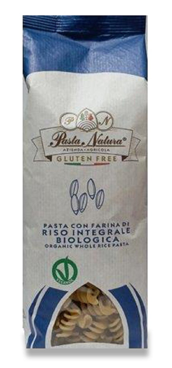 MAKARON (RYŻOWY RAZOWY) ŚWIDERKI BEZGLUTENOWY BIO 250 g - PASTA NATURA