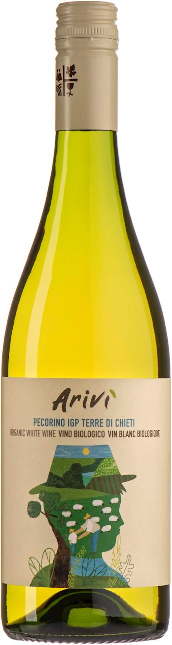 WINO BIAŁE WYTRAWNE PECORINO BIO 0,75 L (WŁOCHY) - CANTINA SANNITICA...