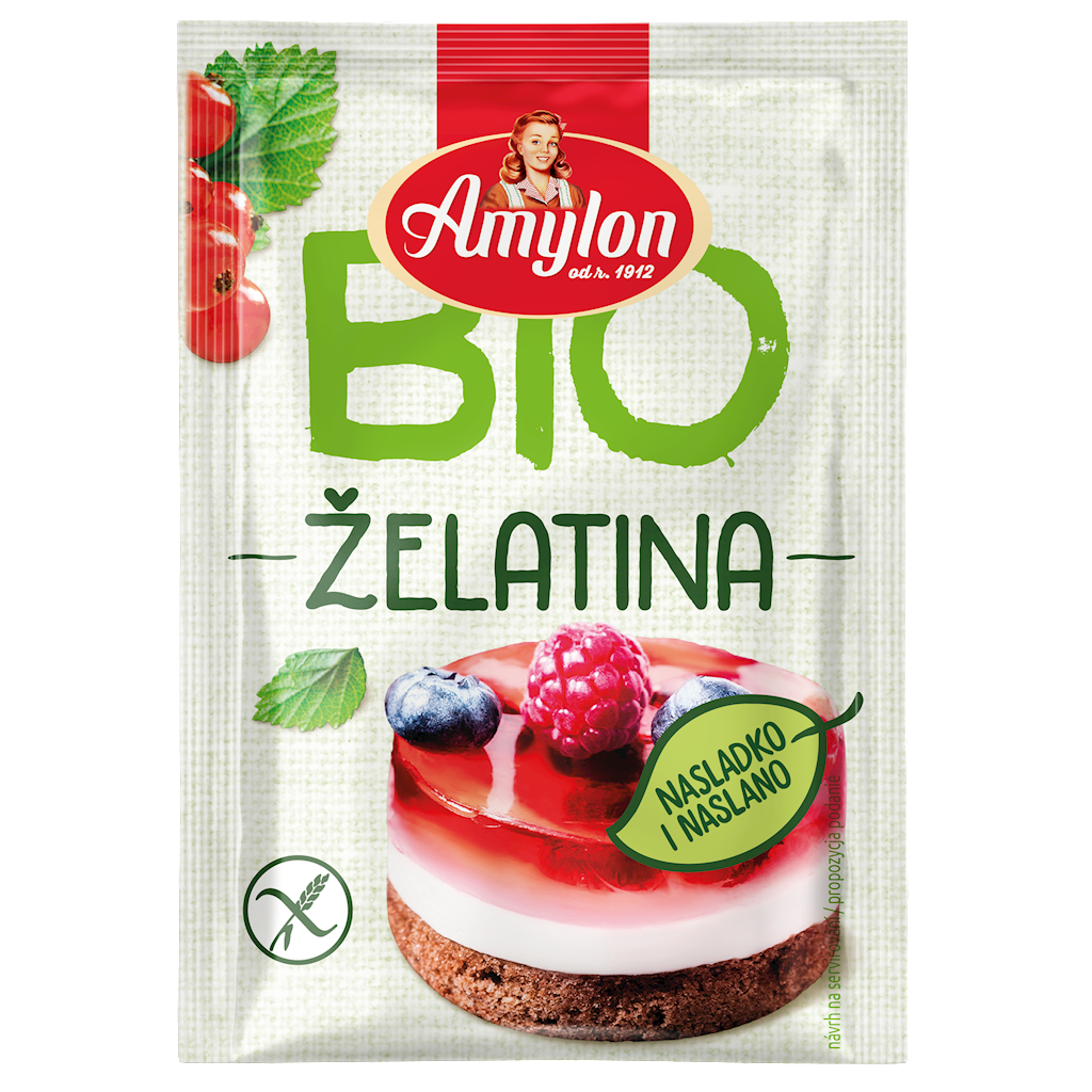 ŻELATYNA W PROSZKU BIO 20 g - AMYLON