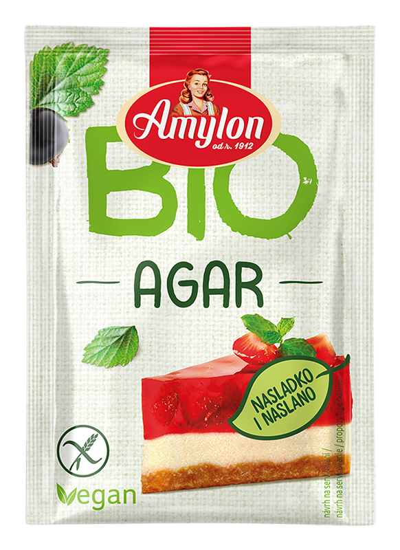 AGAR BEZGLUTENOWY BIO 10 g - AMYLON