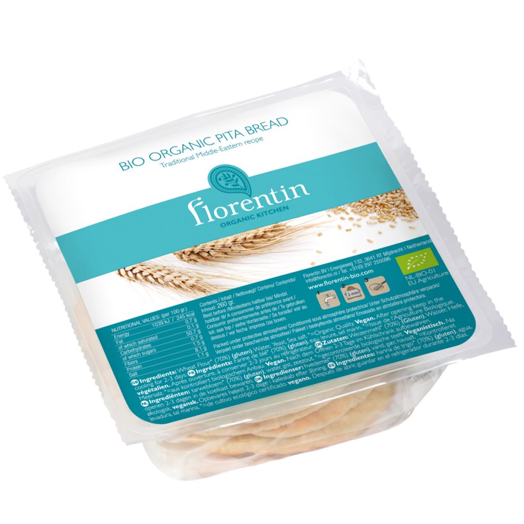 CHLEB PITA BIO 280 g - FLORENTIN