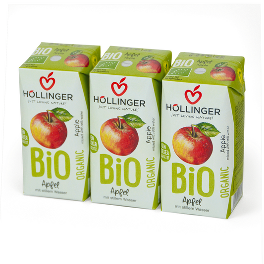 NEKTAR JABŁKOWY BEZ DODATKU CUKRÓW BIO 200 ml - HOLLINGER