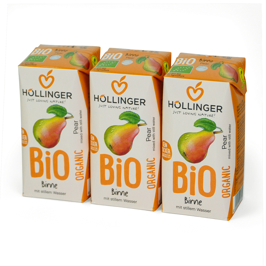 NEKTAR GRUSZKOWY BEZ DODATKU CUKRÓW BIO 200 ml - HOLLINGER