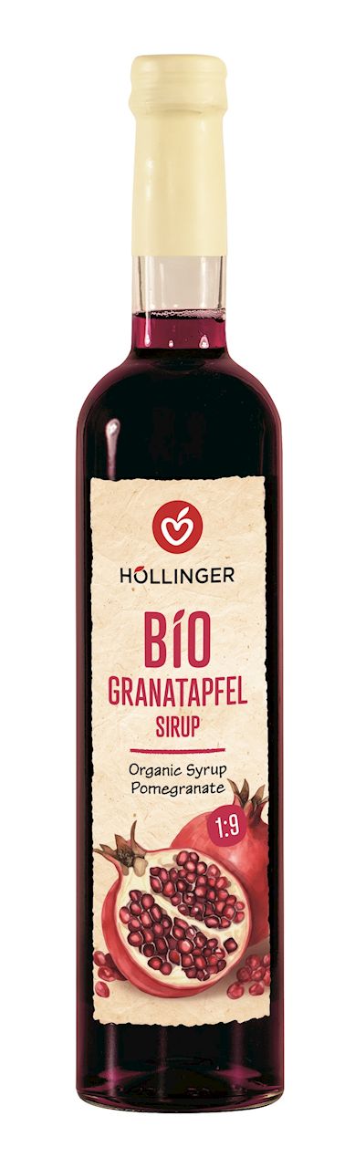 SYROP O SMAKU GRANATU BIO 500 ml - HOLLINGER