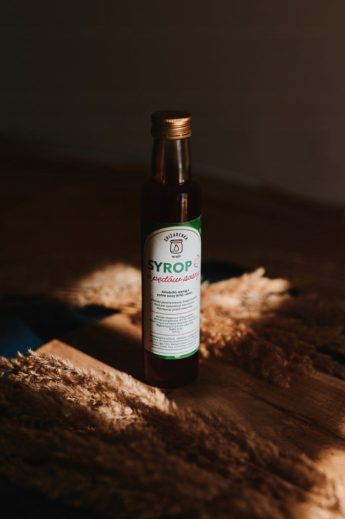 SYROP Z PĘDÓW SOSNY naturalny sosna 250ml na kaszel NA PREZENT