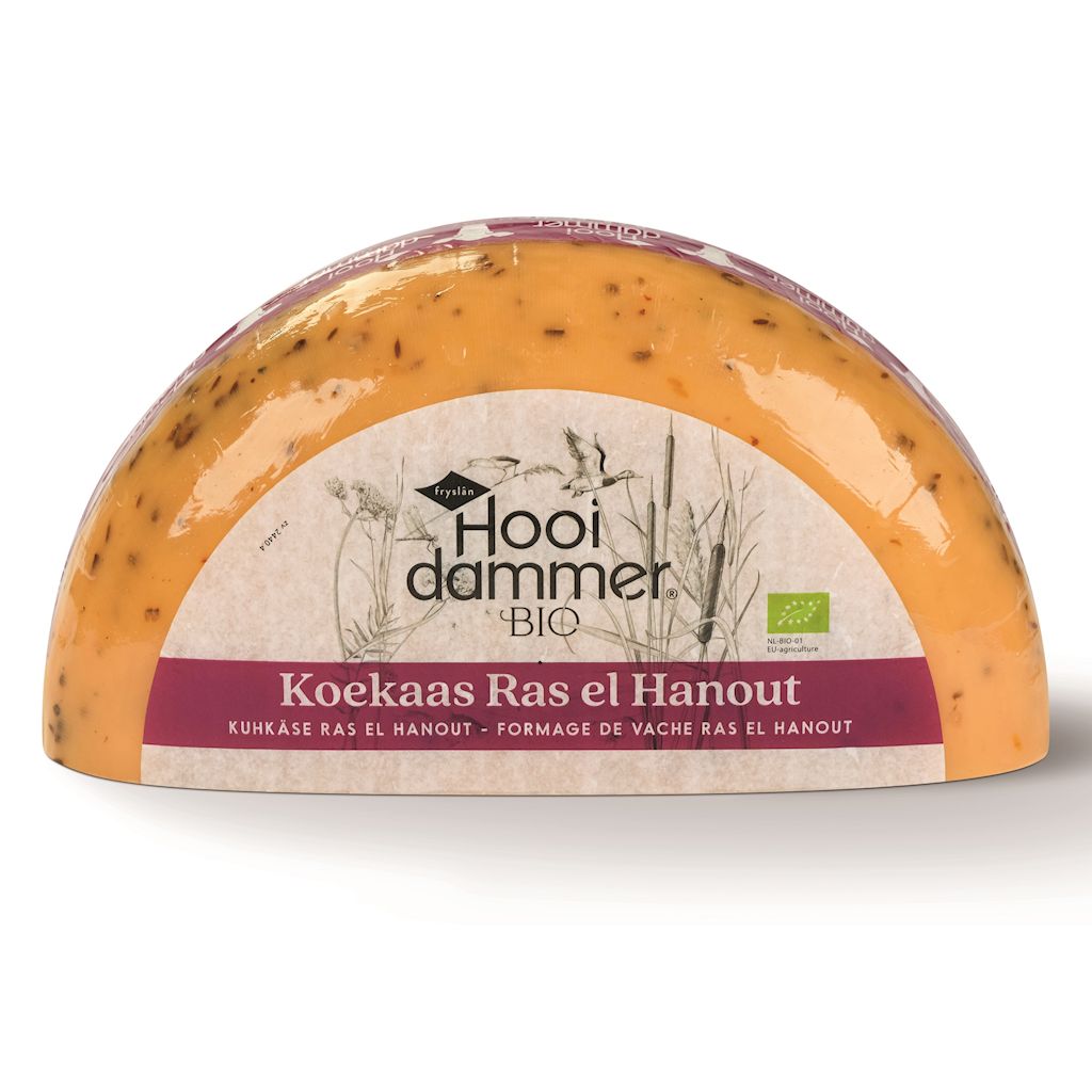 SER ŻÓŁTY DOJRZEWAJĄCY RAS EL HANOUT BIO (około 2,25 kg) - HOOIDAMMER