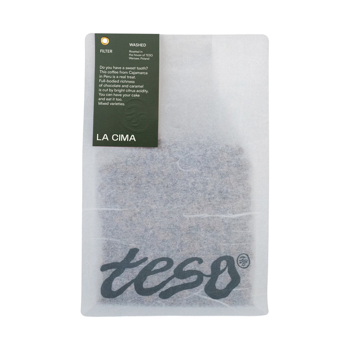 Teso - kawa ziarnista Peru San Ignacio Washed Filter 250 g