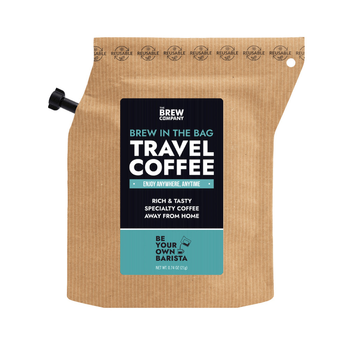 The Brew Company - kawa w saszetce Power Coffee - 1 saszetka 21g
