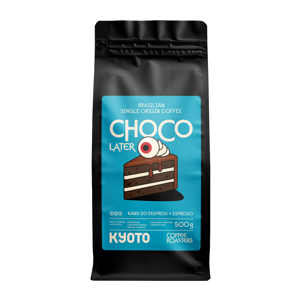 KYOTO - kawa ziarnista Brazylia Samba Natural Espresso 250 g