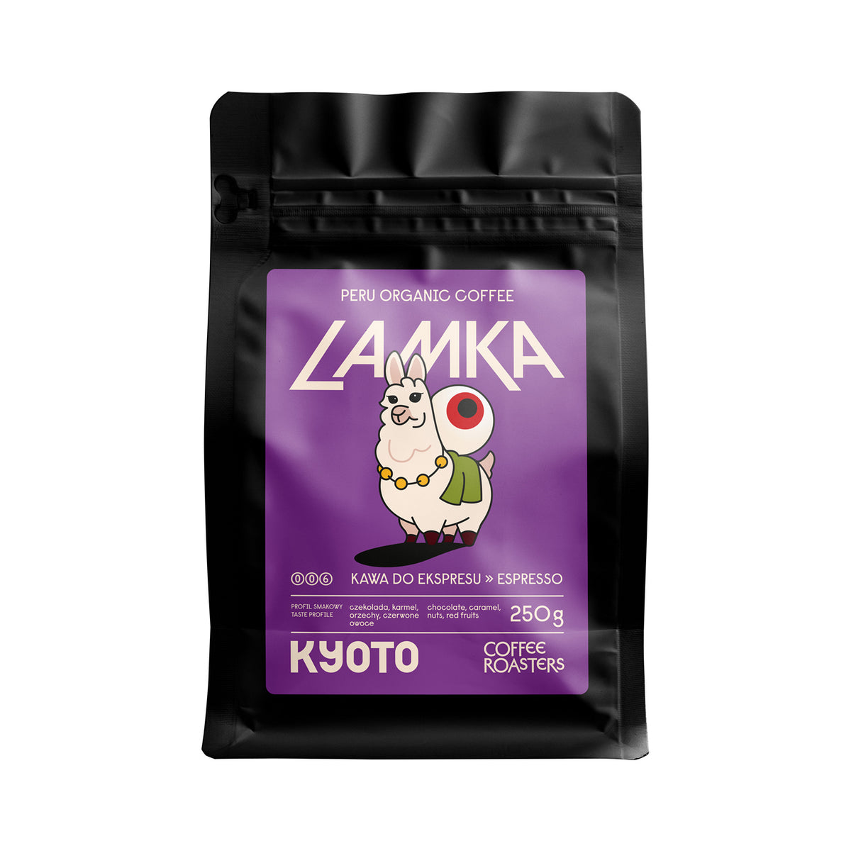 KYOTO - kawa ziarnista Brazylia Samba Natural Espresso 250 g