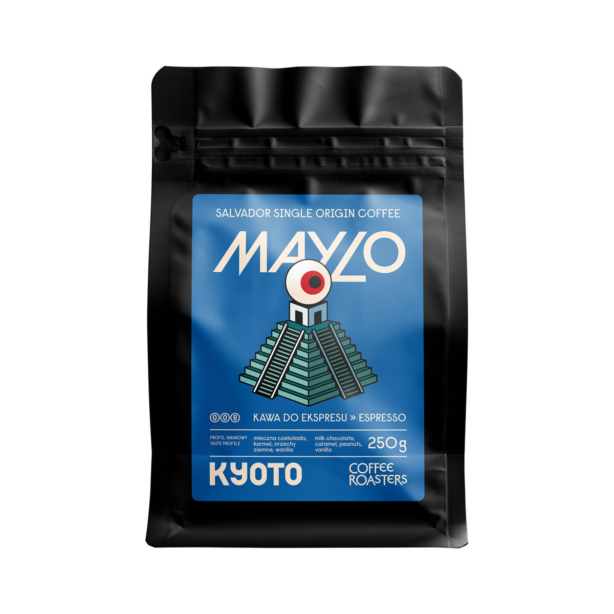KYOTO - kawa ziarnista Brazylia Samba Natural Espresso 250 g