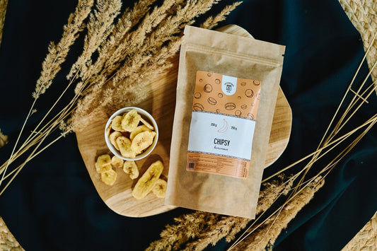 CHIPSY BANANOWE chrupiące SUSZONE BANANY 250g DUŻA PACZKA