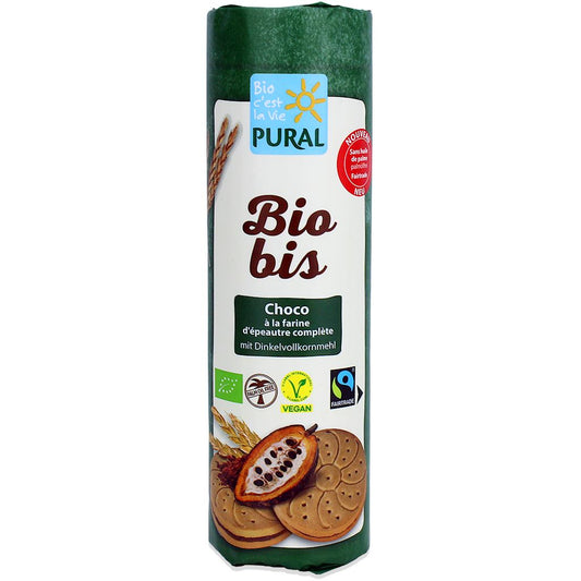 CIASTKA MARKIZY ORKISZOWE Z KREMEM KAKAOWYM FAIR TRADE BIO 320 g...
