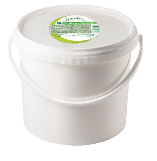 PRODUKT SOJOWY NATURALNY BEZ CUKRU BIO 5 kg - HORECA (SOJADE)