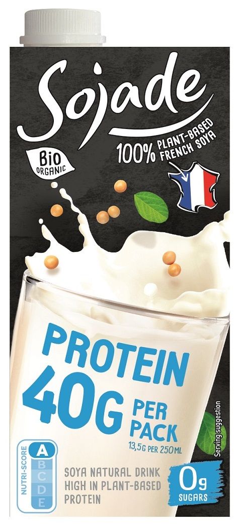 NAPÓJ PROTEINOWY SOJOWY NATURALNY BEZ CUKRU BEZGLUTENOWY BIO 750 ml...