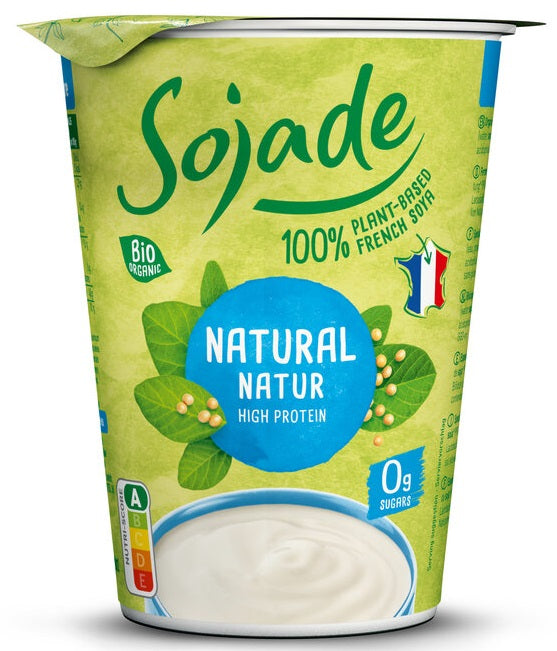 PRODUKT SOJOWY NATURALNY BEZ CUKRU BEZGLUTENOWY BIO 400 g - SOJADE