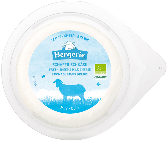 OWCZY SEREK TWAROGOWY BIO 100 g - BERGERIE