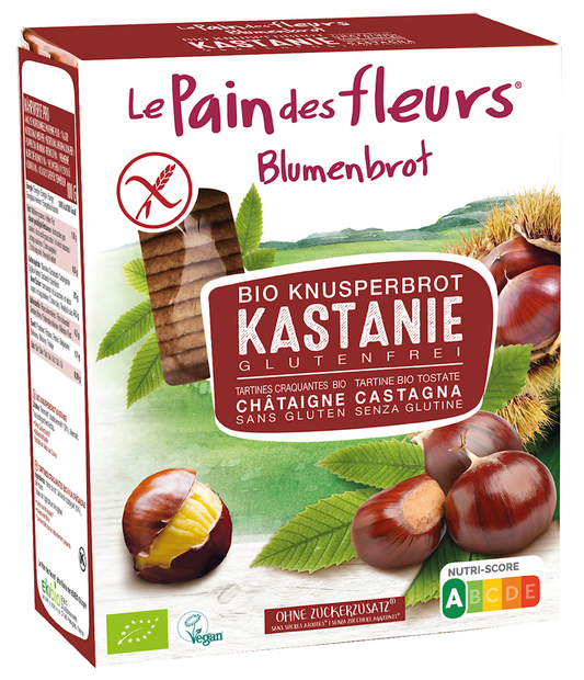 PIECZYWO CHRUPKIE BŁONNIKOWE KASZTANOWE BEZGLUTENOWE BIO 150 g - LE...