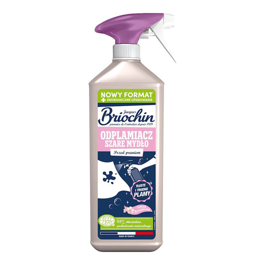 ODPLAMIACZ DO TKANIN NA BAZIE SZAREGO MYDŁA ECO 700 ml - BRIOCHIN