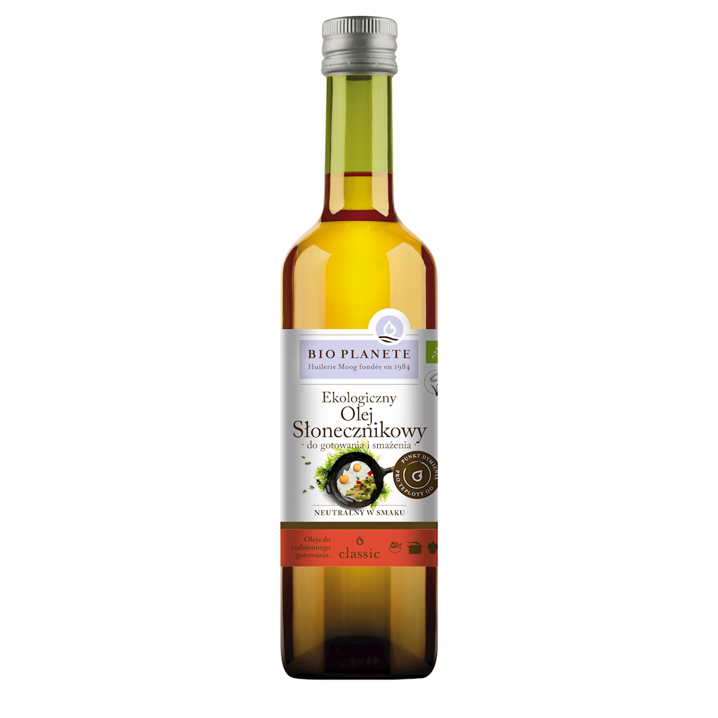OLEJ DO GOTOWANIA I SMAŻENIA BIO 500 ml - BIO PLANETE